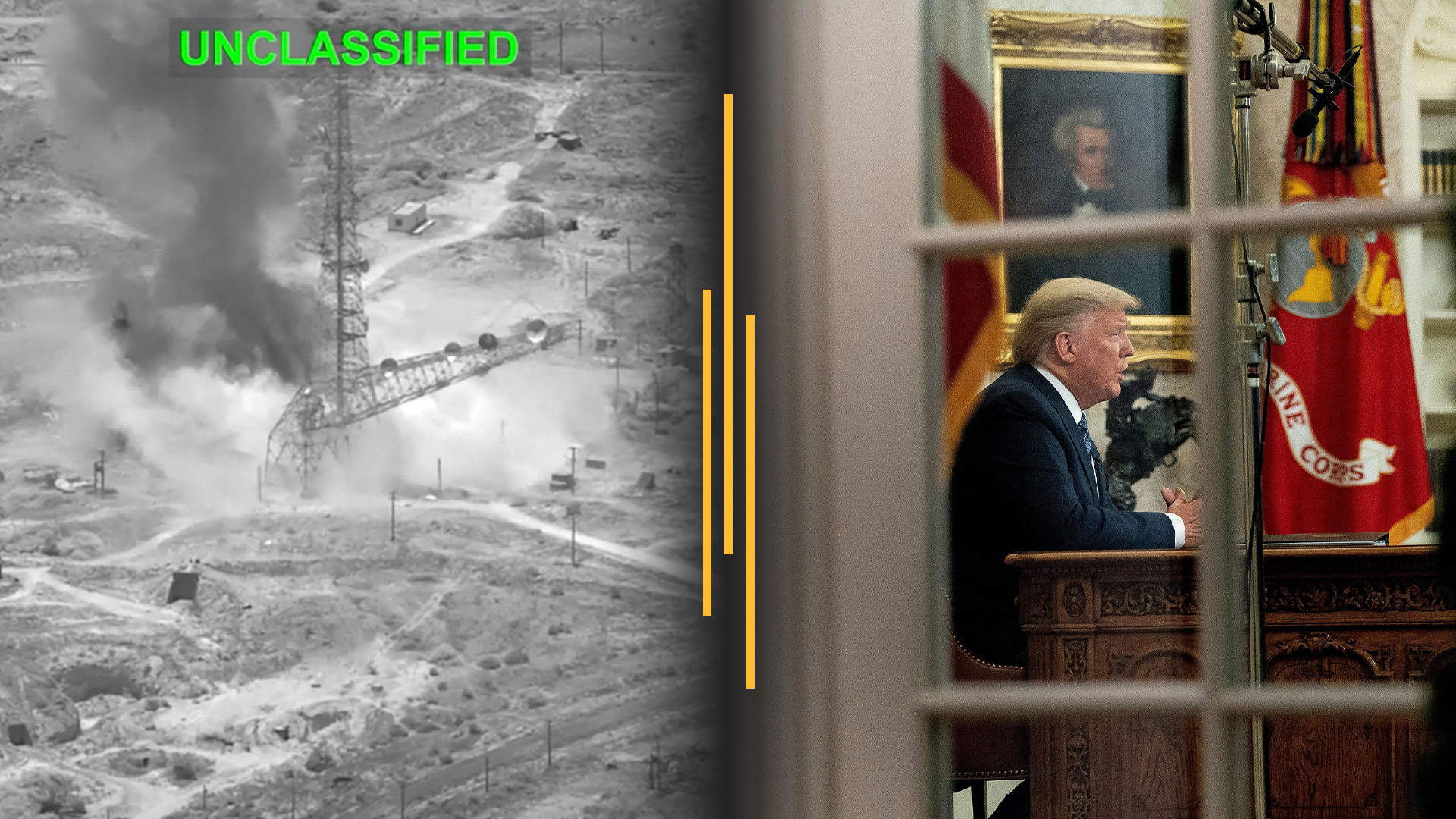 Video thumbnail for Iran threatens wider attacks as war expands; Trump set for prime-time address