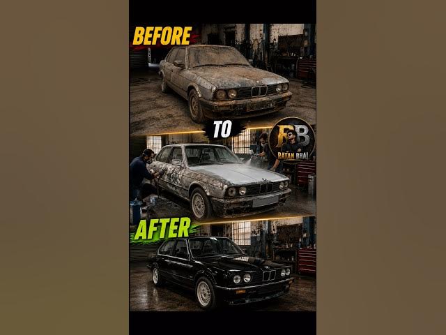 Video thumbnail for Mechanics Turned This Rusty Old Car Into a Stunning Beauty 😱🔥 | Full Car Restoration & Painting.