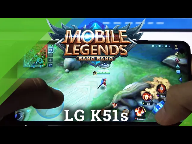Video thumbnail for Mobile Legends Bang Bang on LG K51s - Gaming Quality Test