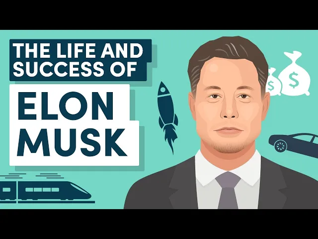 'Video thumbnail for Elon Musk: The Story of How He Became an Entrepreneur in his Early 20s'