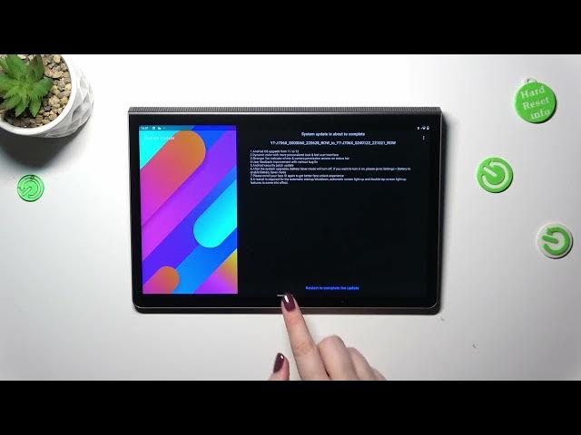 Video thumbnail for How to Check the System Software Update on a LENOVO Yoga Tab 11