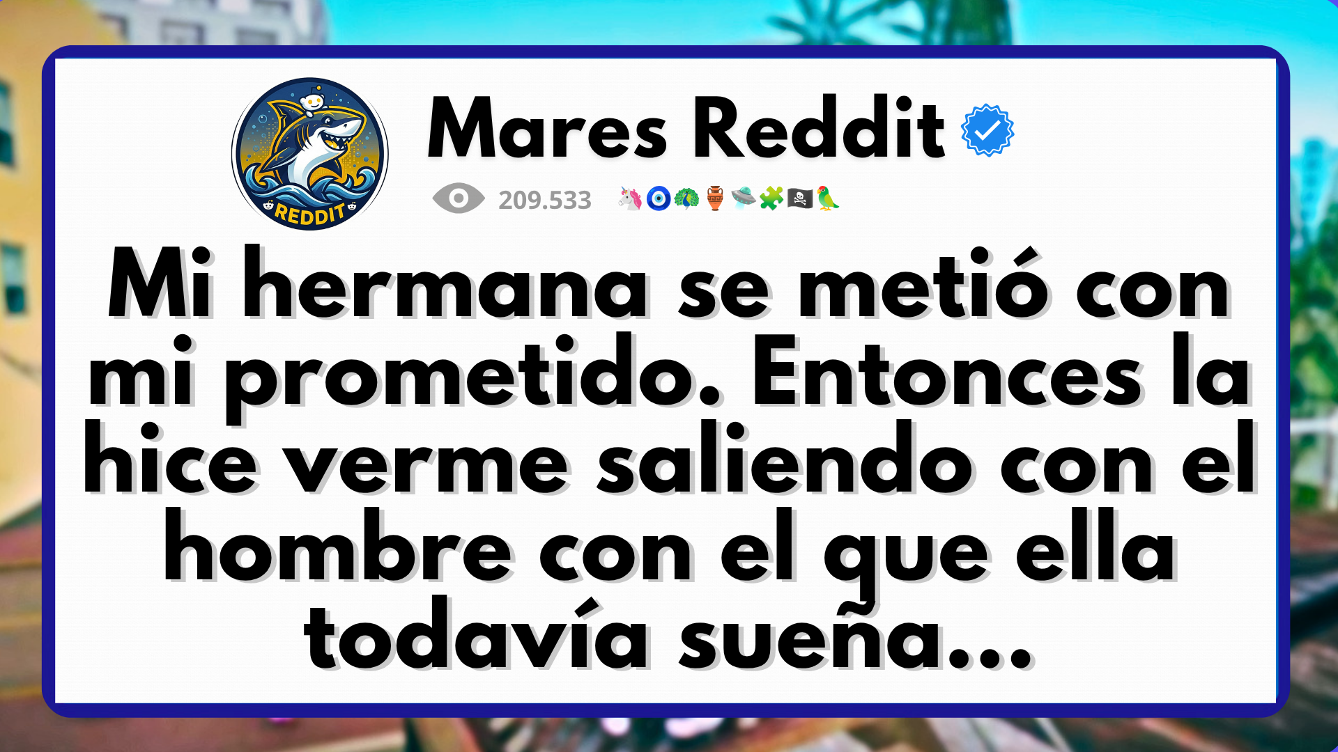 Video thumbnail for Mi hermana se metió con mi prometido. Entonces la hice verme saliendo con el hombre con el que ella todavía sueña.