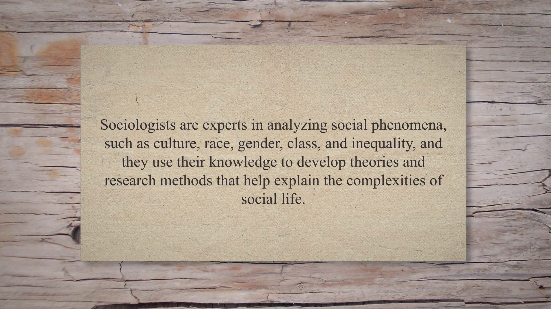 'Video thumbnail for The Sociologist: Exploring the Study of Society, Key Skills, and Career Paths'