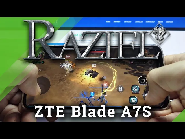 Video thumbnail for Gaming Test of Raziel on ZTE Blade A7S – Gameplay of Raziel: Dungeon Arena