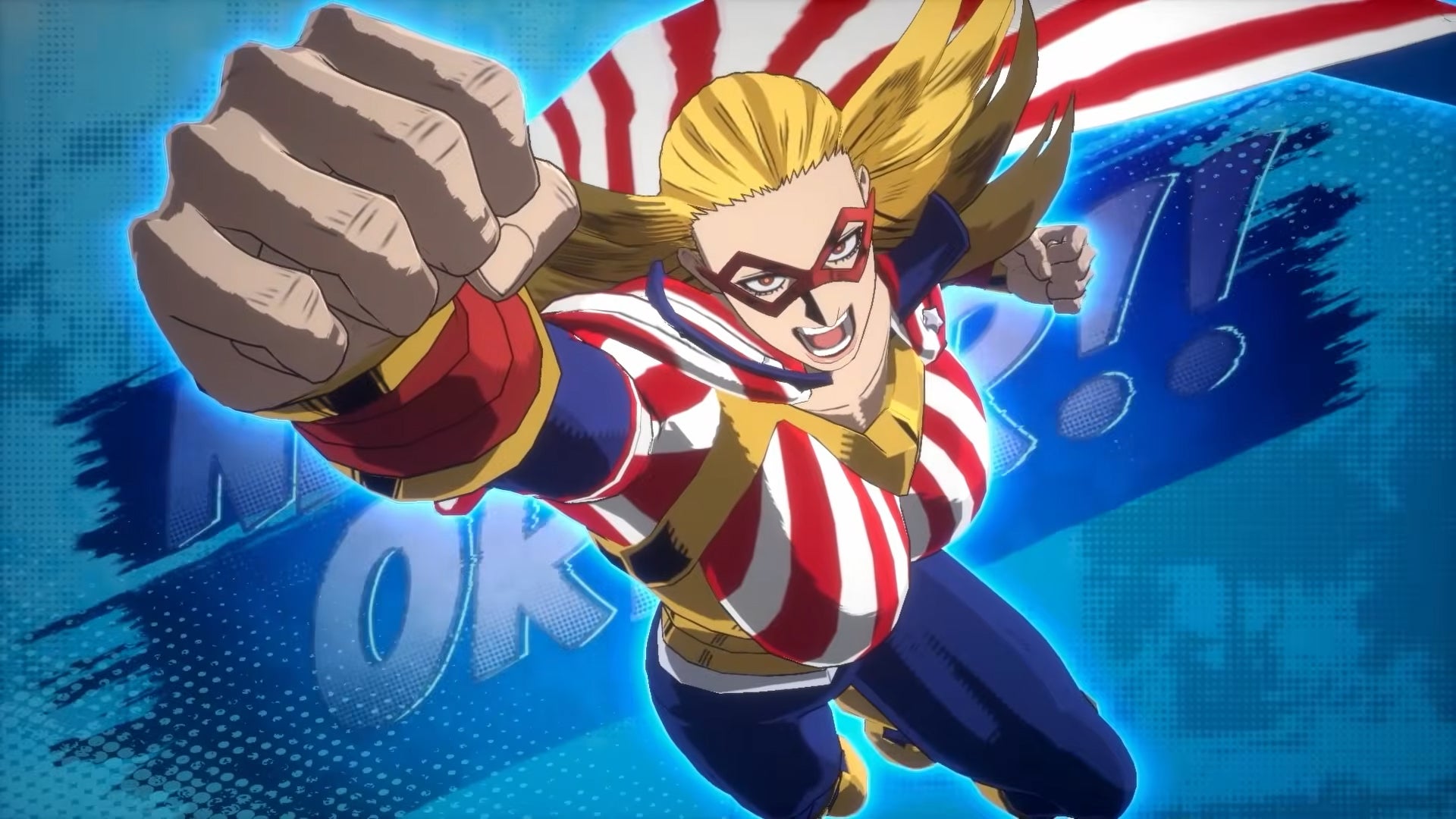 Video thumbnail for My Hero Academia: All's Justice - Official Star and Stripe Character Trailer
