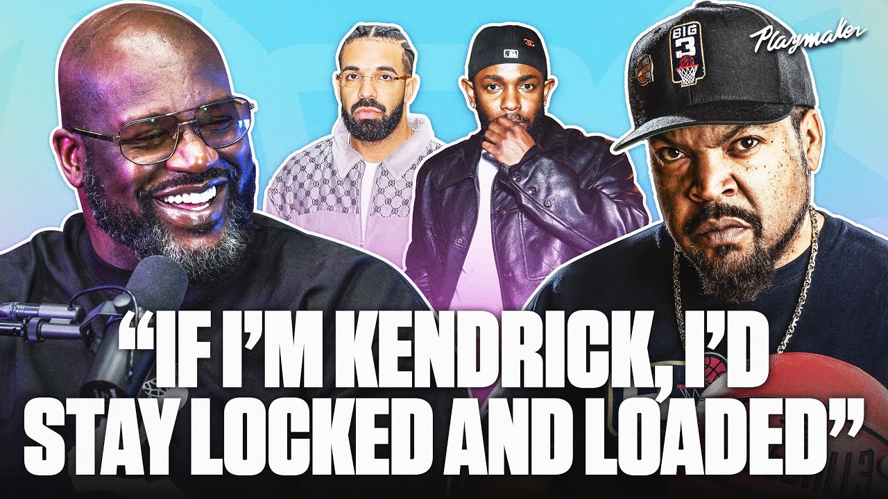Video thumbnail for Ice Cube Tells Shaq What He REALLY Thinks About The Kendrick & Drake Beef