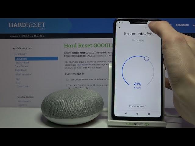 Video thumbnail for How to Change Alarm and Timer Volume lvl in Google Home Mini - Speaker's Volume Setup