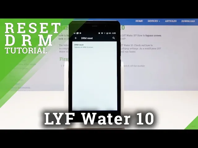 Video thumbnail for How to Reset DRM in LYF Water 10 - Delete DRM Licenses