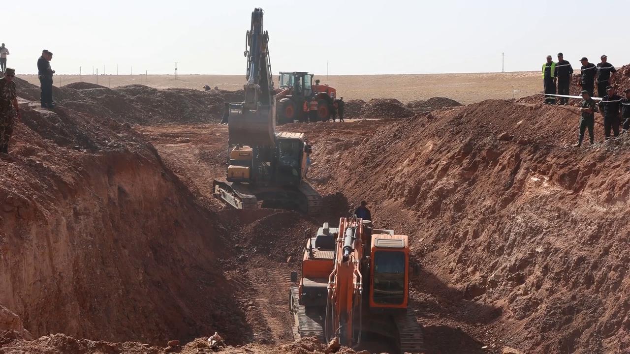 Video thumbnail for Algeria: Dad, get me out’: Algerian rescuers race to reach 10-year-old trapped in deep well.