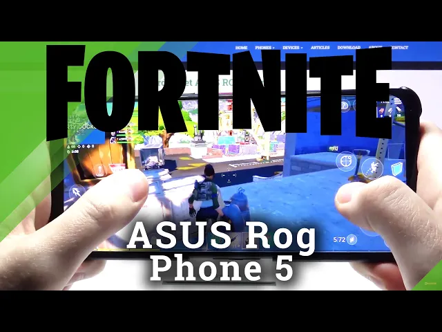 Video thumbnail for Fortnite Gameplay on ASUS ROG Phone 5 – Gaming Quality Checkup