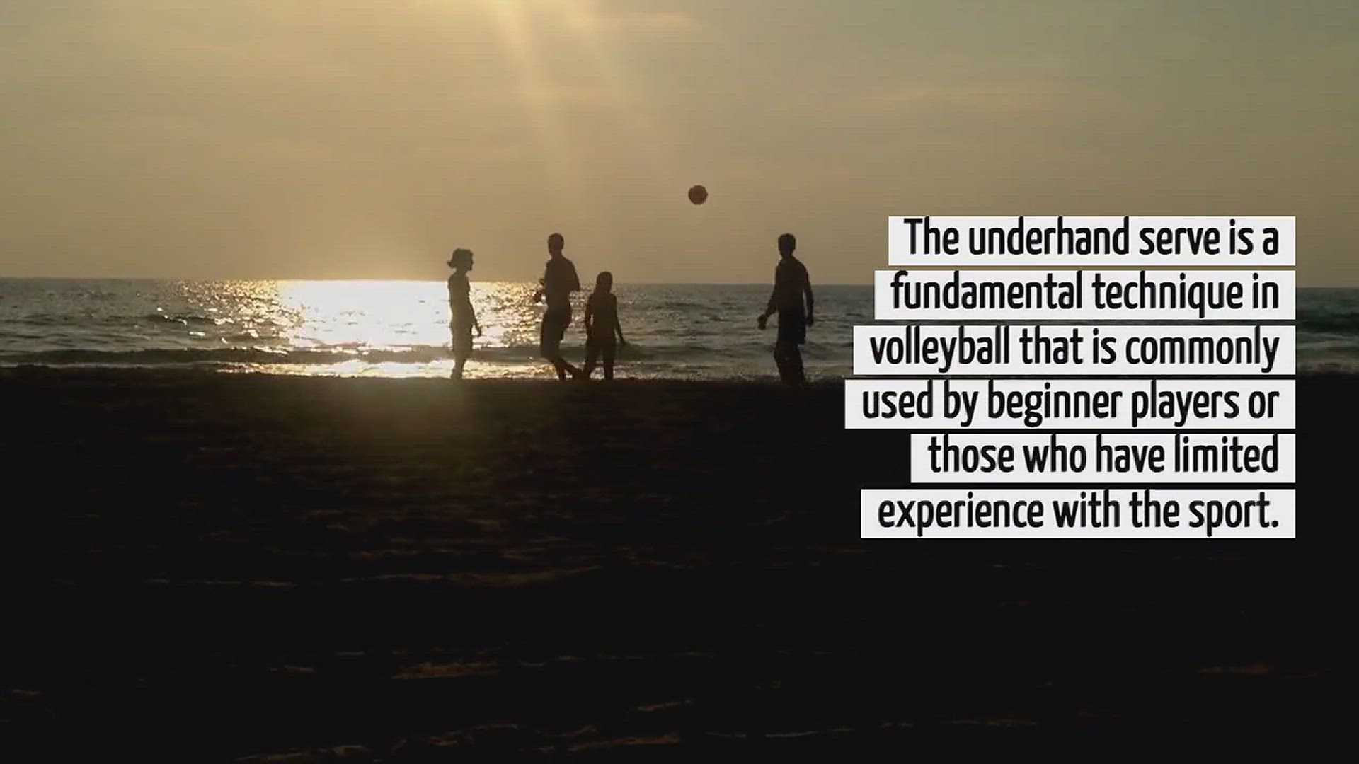 Video thumbnail for How To Underhand Serve A Volleyball