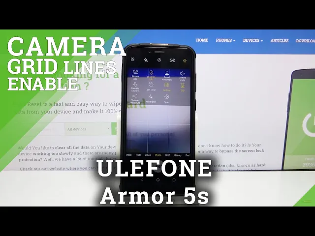 Video thumbnail for How to Use Camera Gridlines in ULEFONE Armor 5s – Find Assistive Grid