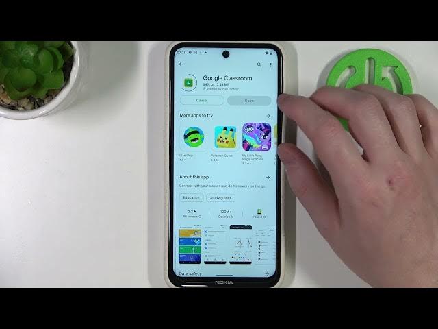 Video thumbnail for How To Install And Join Google Classroom on NOKIA X10
