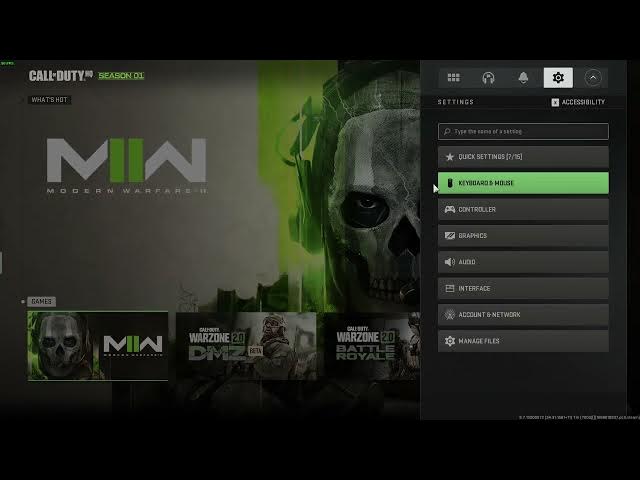 Video thumbnail for Call Of Duty Warzone 2.0 - How To Change ADS Sensitivity