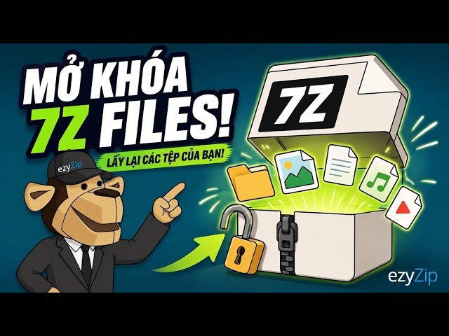 Video thumbnail for 📦 Cách Bẻ Khóa Mật Khẩu 7Z Trực Tuyến Miễn Phí | Khôi Phục Tệp 7Z Được Mã Hóa