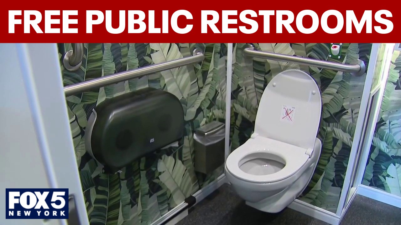 Video thumbnail for NYC launches $4M pilot with 17 new public restrooms