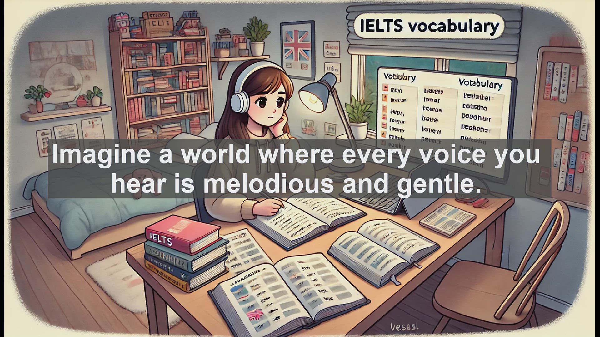 'Video thumbnail for 2000 Must Know IELTS 9.0 Vocabulary - Gruff: Exploring a Word That Describes Harshness in Sound and Manner'