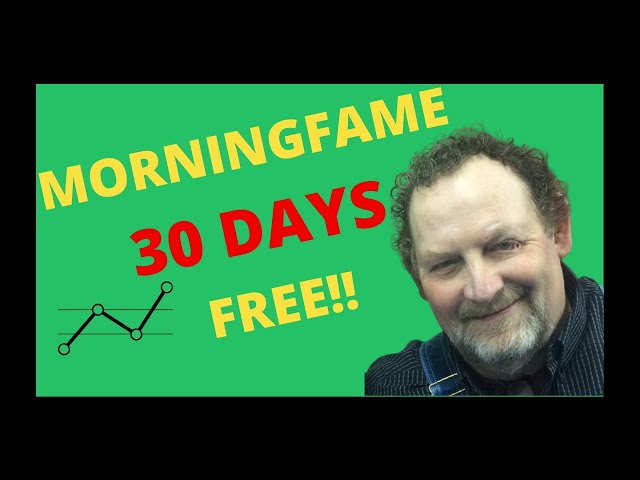 Video thumbnail for Morningfame Invitation Code (Free For 30 Days)