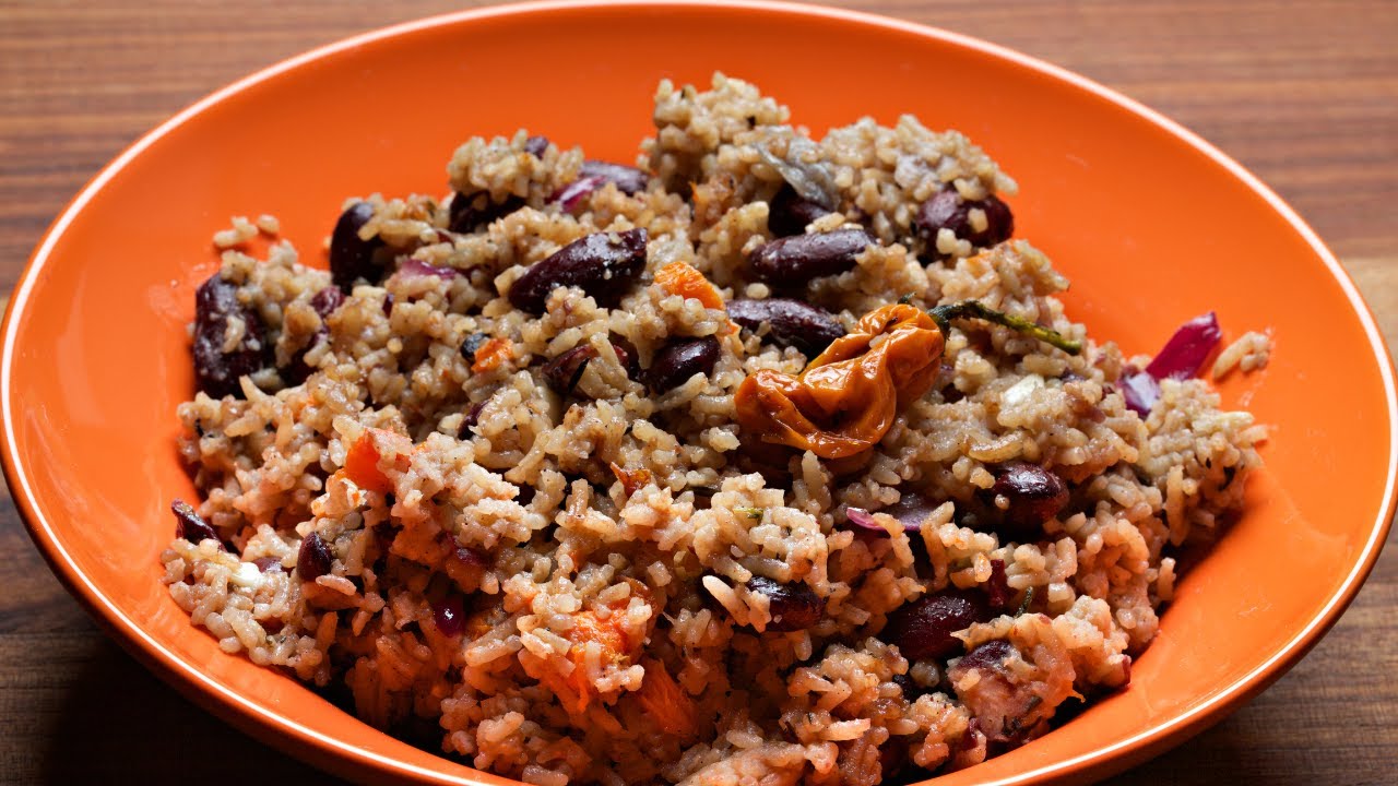 'Video thumbnail for Rice and peas jamaican: video blog'