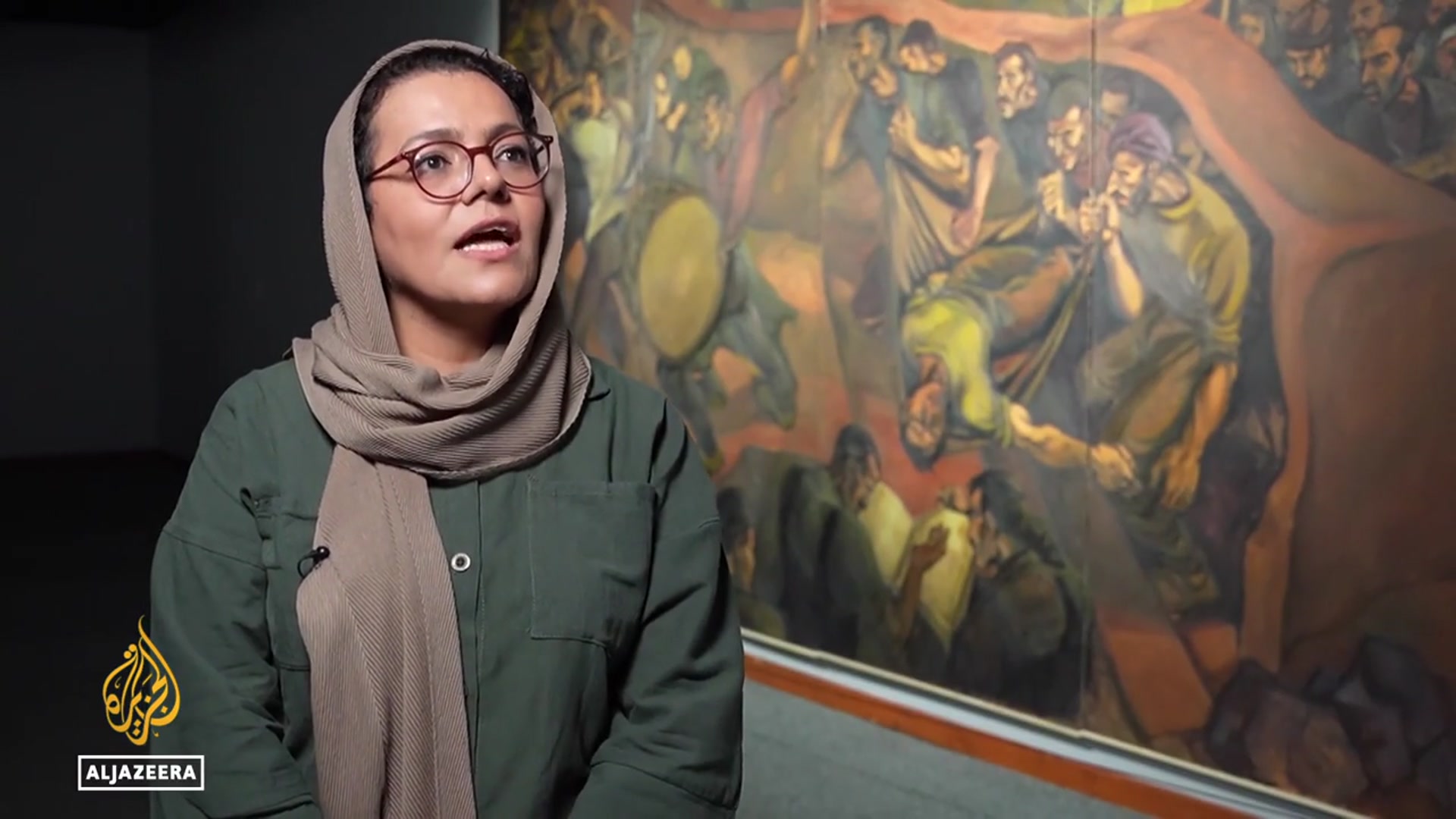 'Video thumbnail for 'In Women's Words': Exhibition in Tehran highlights female artistry'