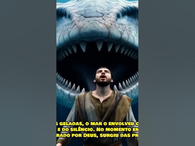 Video thumbnail for MOMENTO EXATO QUE A BALEIA ENGOLIU O JONAS!!! #shorts