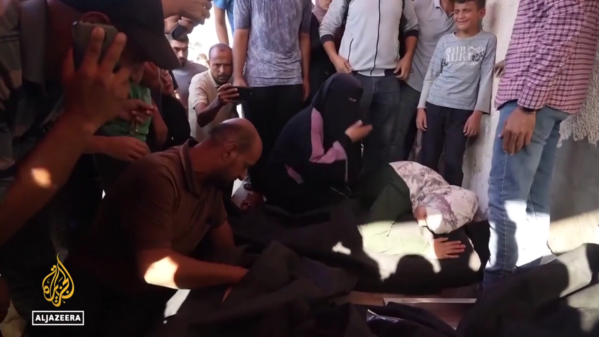 'Video thumbnail for Israeli strikes kill 42 in Gaza as both sides say the other breached truce'