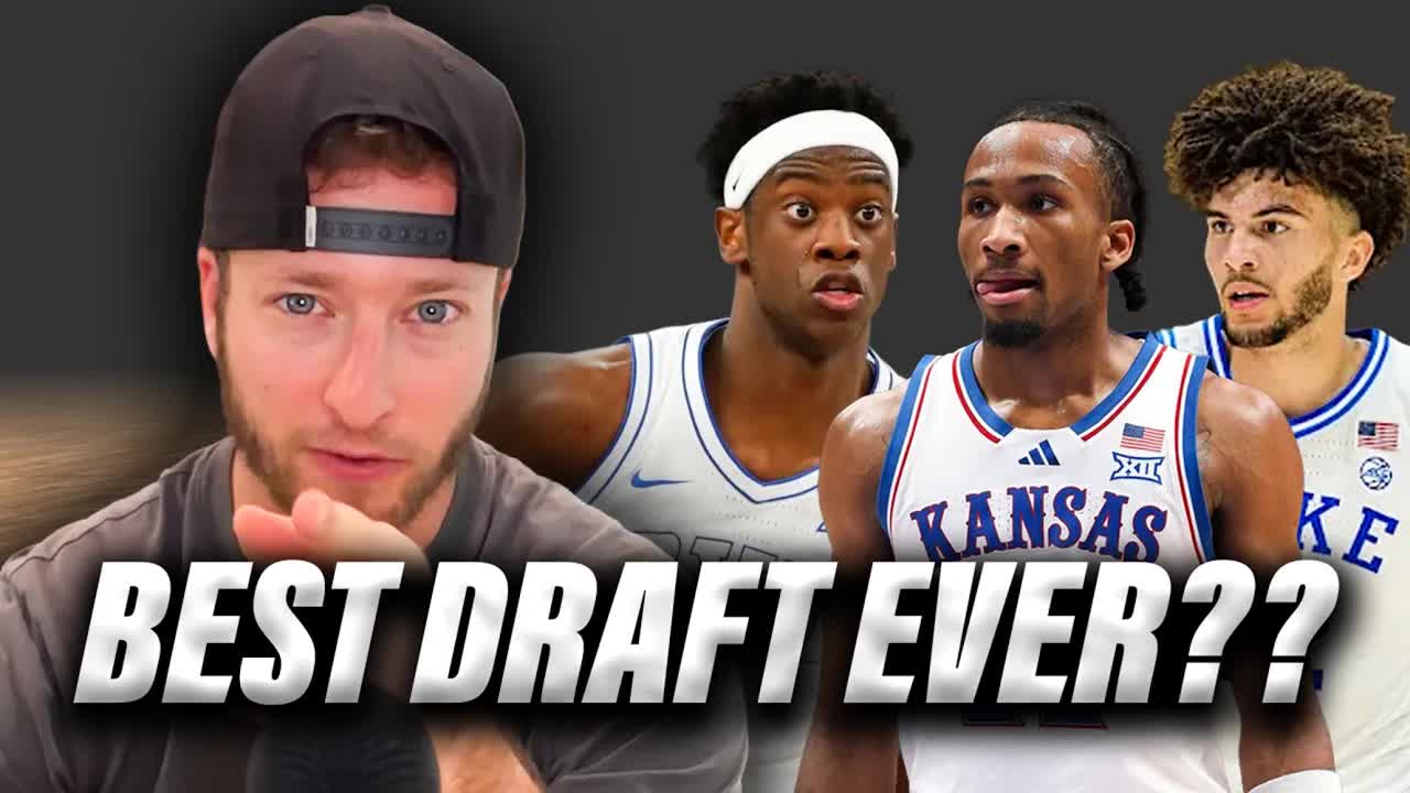 Video thumbnail for Andrew Fenichel: 2026 nba draft class tier ranking! top basketball prospects scouting