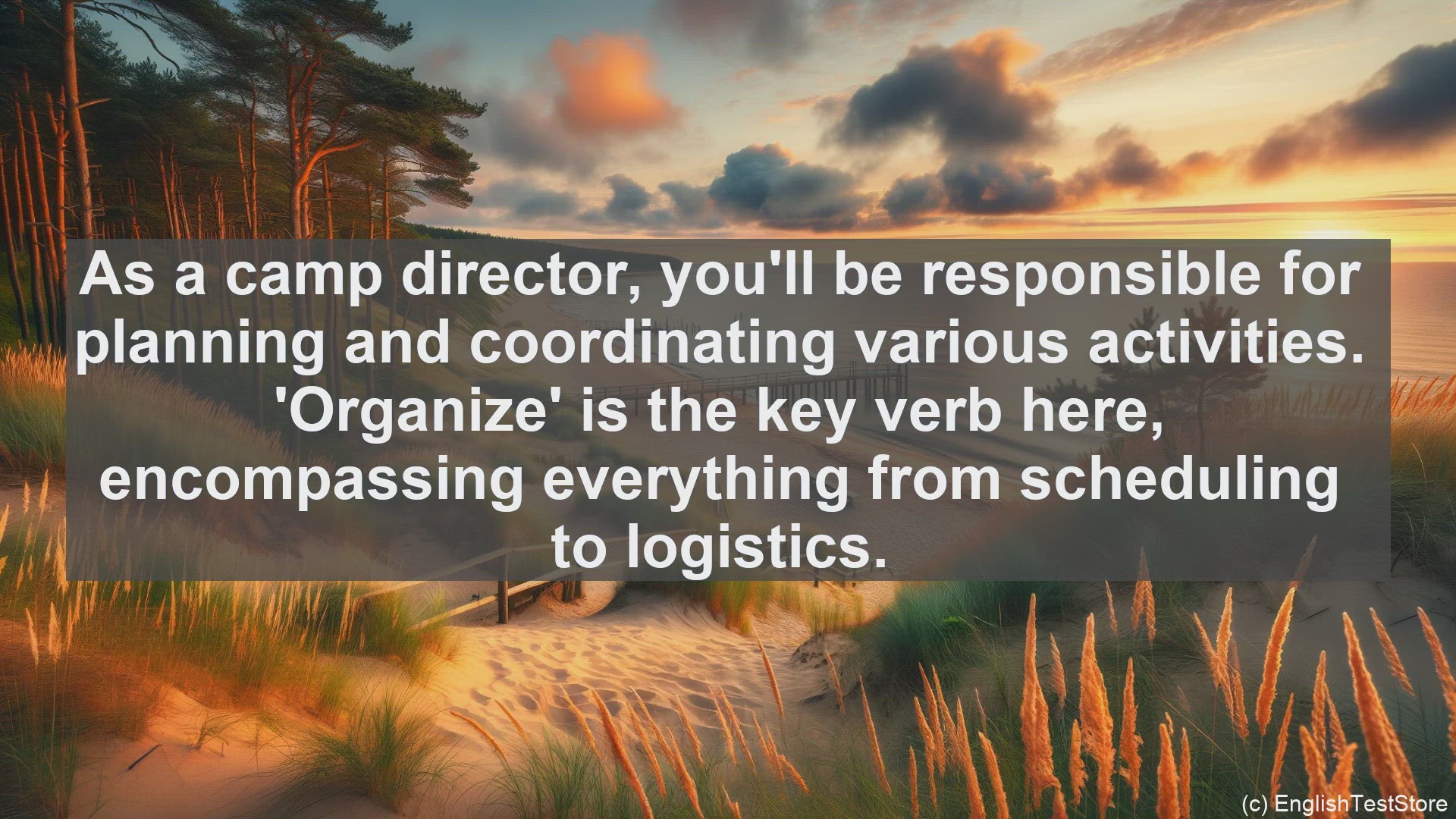 'Video thumbnail for Top 10 English Verbs for Camp Director'
