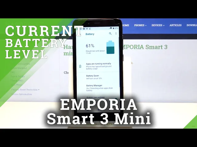 Video thumbnail for How to Show Battery Percentage in EMPORIA Smart 3 mini – Find Battery Status