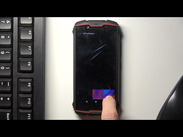 Video thumbnail for How to Set New Wallpaper on Cubot King Kong Mini 2 - Change Wallpaper