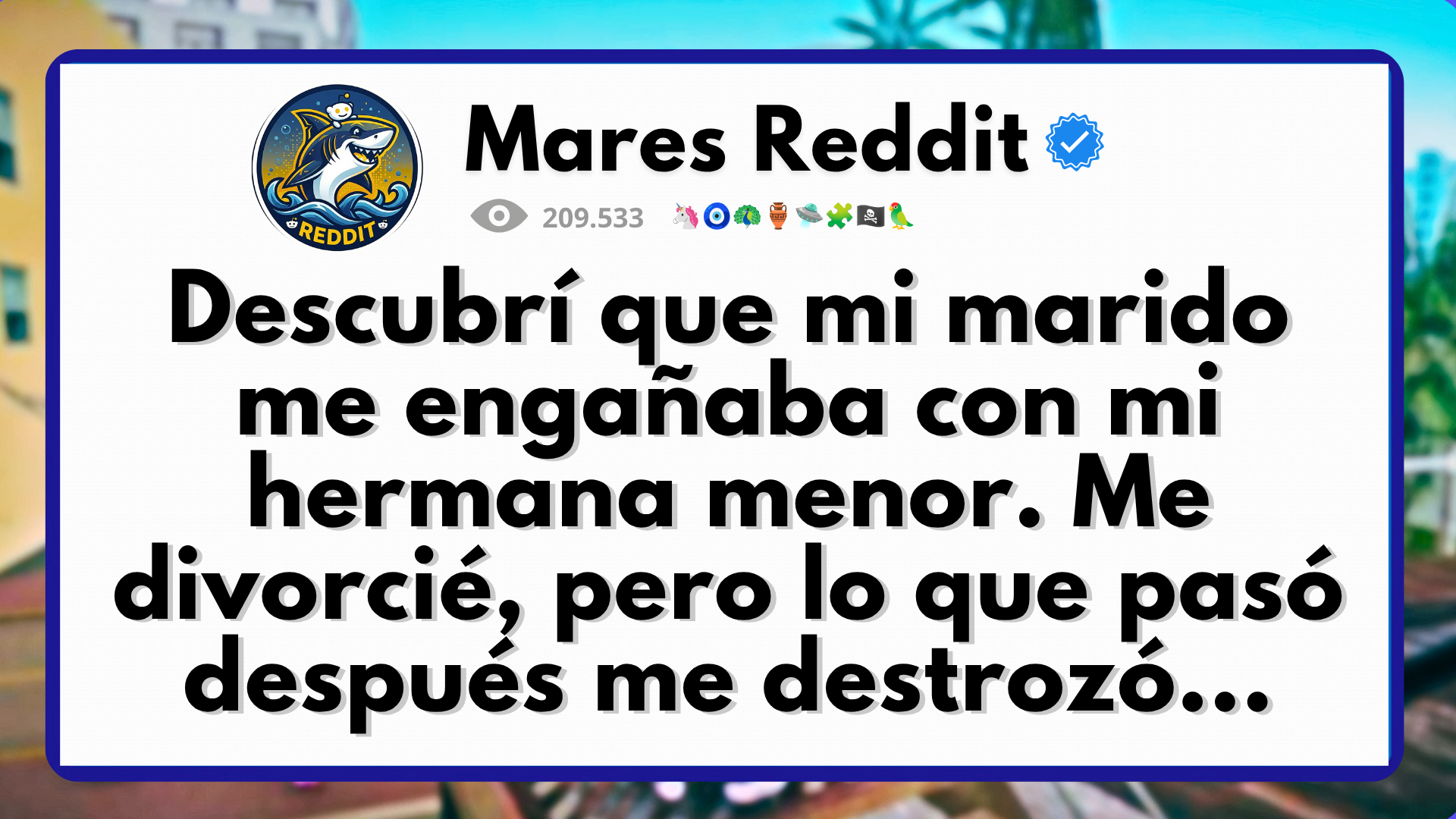 Video thumbnail for Descubrí que mi esposo me engañaba con mi hermana menor.