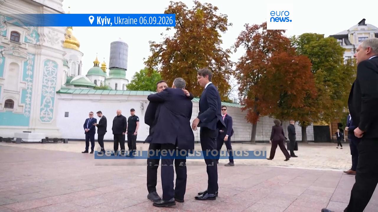 Video thumbnail for Zelenskyy expects Trump meeting in late September as Kyiv pushes for air defence and new talks