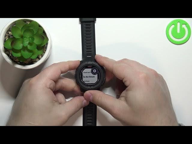 Video thumbnail for How to Activate Do Not Disturb on GARMIN Instinct 2 Solar 45mm - Use DND  to Mute Garmin Watch