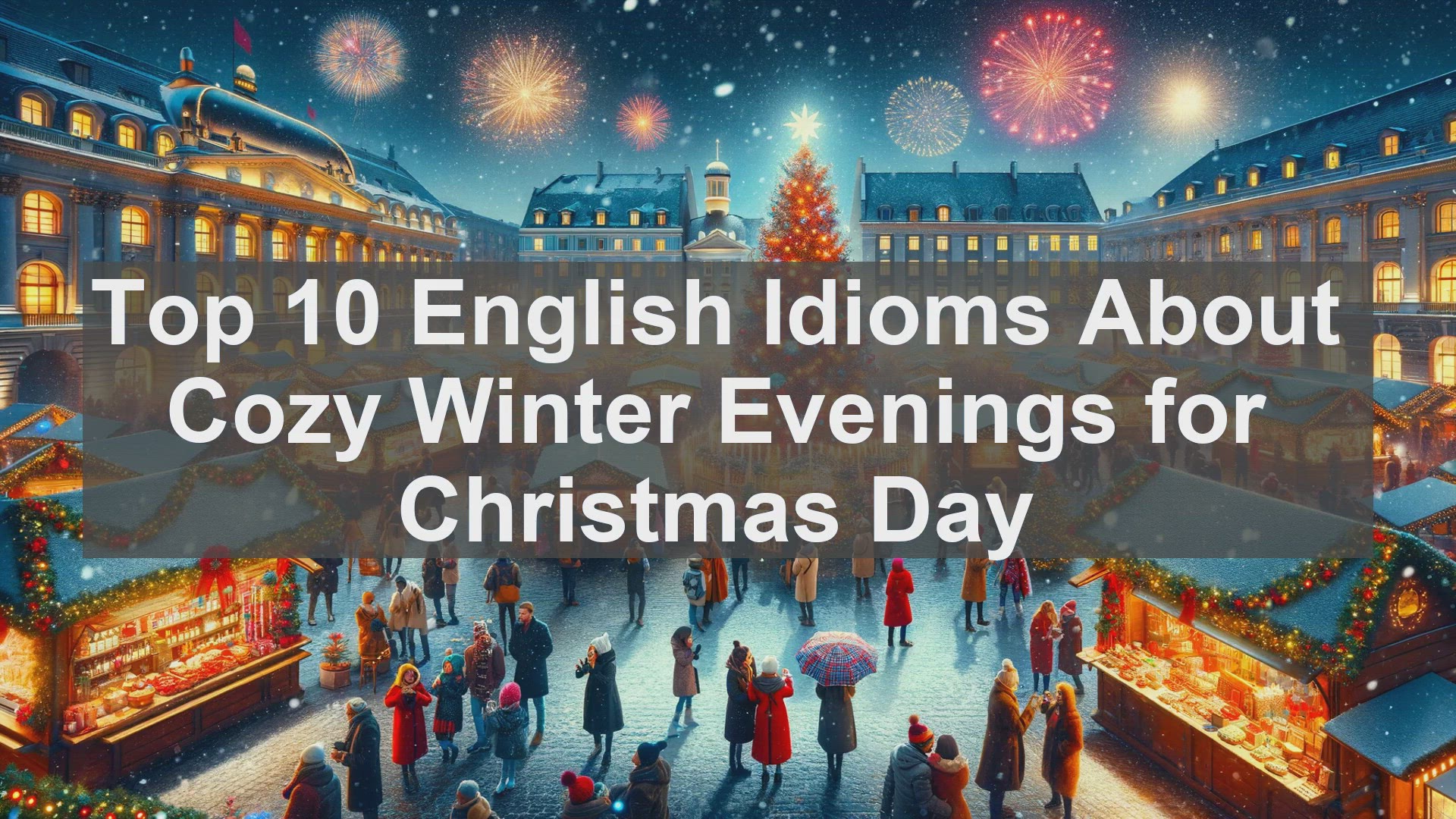 'Video thumbnail for Top 10 English Idioms About Cozy Winter Evenings for Christmas Day'