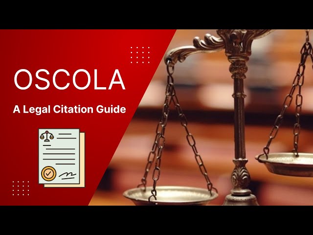 Video thumbnail for Citing Cases using OSCOLA (A legal Citation Guide) Part 01 || Suo Moto || Young Socrates