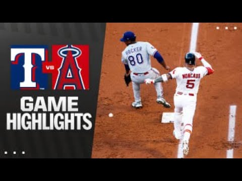 Video thumbnail for Texas Rangers at Los Angeles Angels Full-Game Highlights! | 07/09/2025