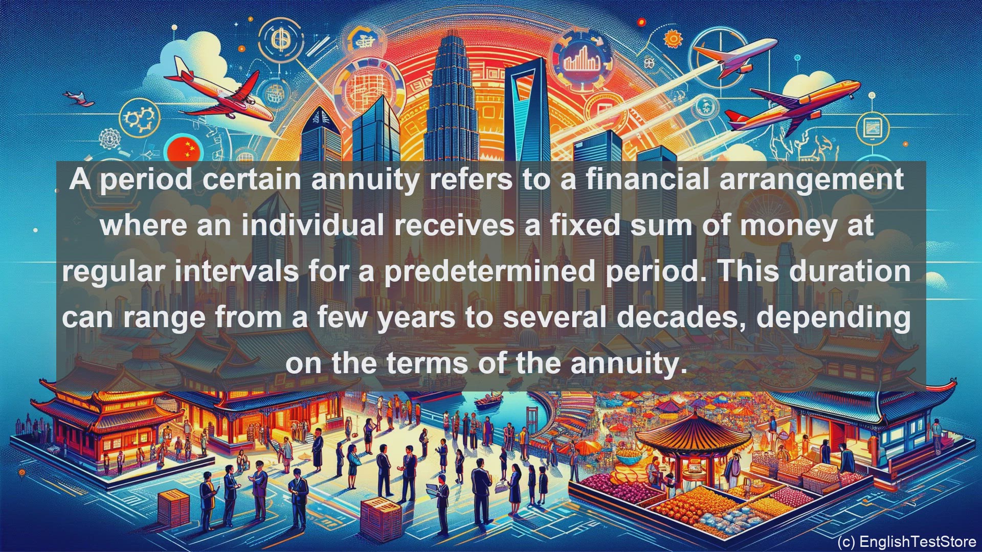 'Video thumbnail for Period certain annuity in economics and finance'