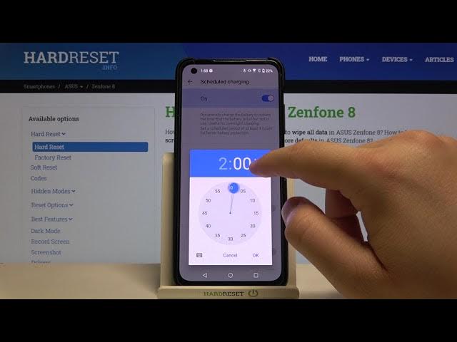 Video thumbnail for How to Configure Scheduled Charging on ASUS Zenfone 8 – Battery Settings