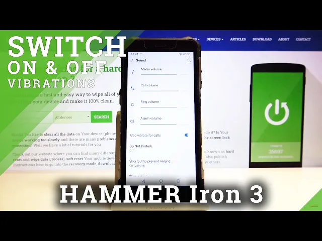 Video thumbnail for How to Enter Vibration Settings in myPhone Hammer Iron 3 - Set Vibration Pattern