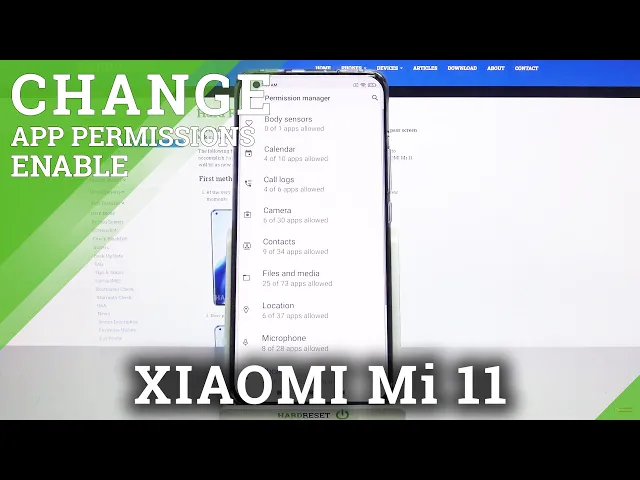 Video thumbnail for How to Manage App Permissions in XIAOMI Mi 11 – Change App Permissions