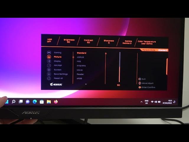 Video thumbnail for How to Change Contrast Level in Gigabyte Aorus Fi27Q?