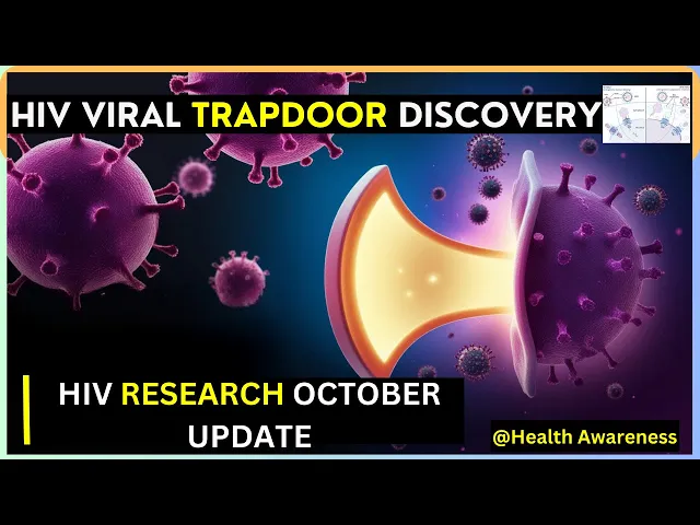 Video thumbnail for HIV Research update: Scientist Discover A Protein Viral Trapdoor That Protects Against HIV