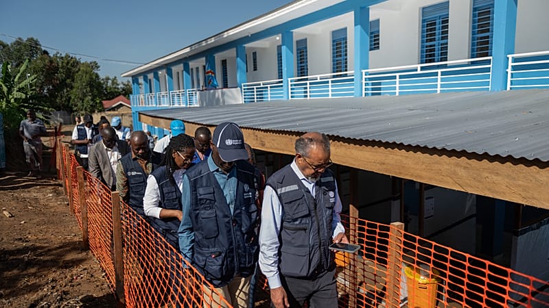 Video thumbnail for WHO chief attends opening of Ebola treatment centre in eastern Congo