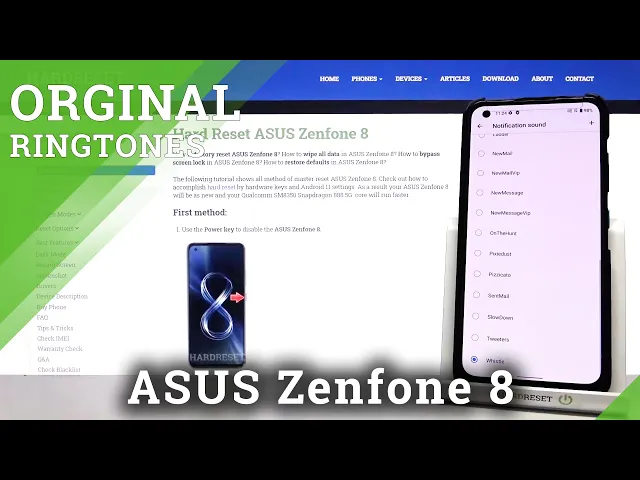 Video thumbnail for Asus Zenfone 8 - Notification Sounds Presentation