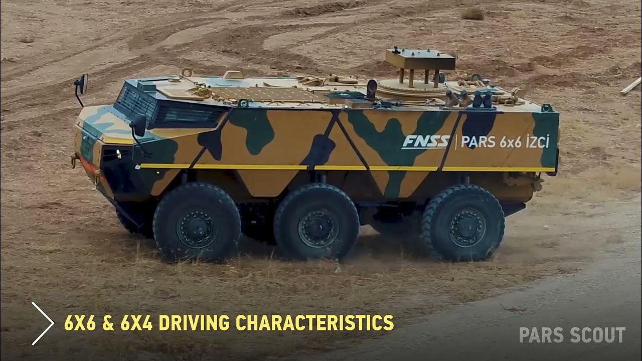 'Video thumbnail for Review of new tracked and wheeled armored vehicles weapon stations from Turkish company FNSS IDEF'