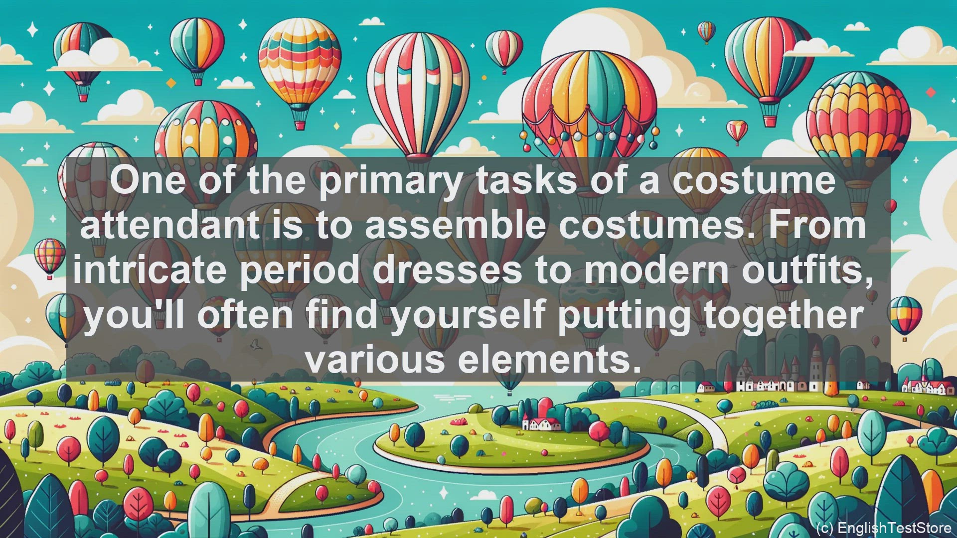 'Video thumbnail for Top 10 English Verbs for Costume Attendant'