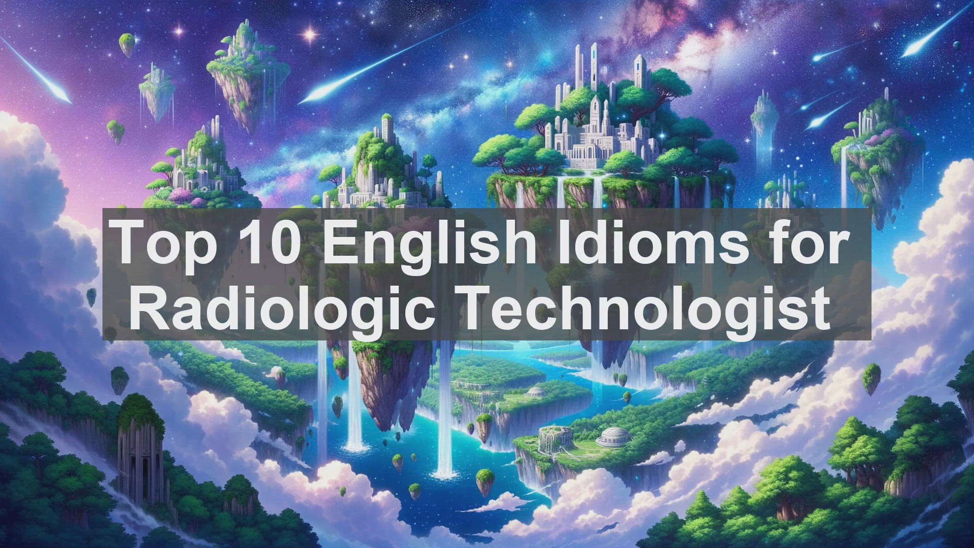 'Video thumbnail for Top 10 English Idioms for Radiologic Technologist'
