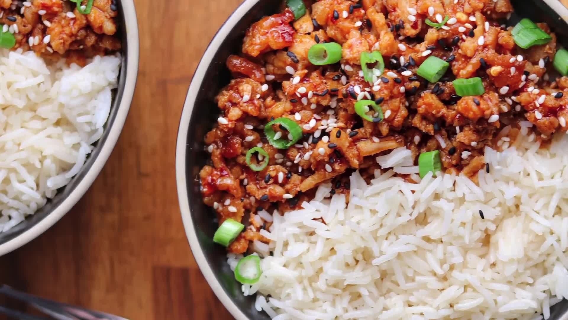 Video thumbnail for Easy Firecracker Ground Chicken | Healthy & Macro-Friendly Prep