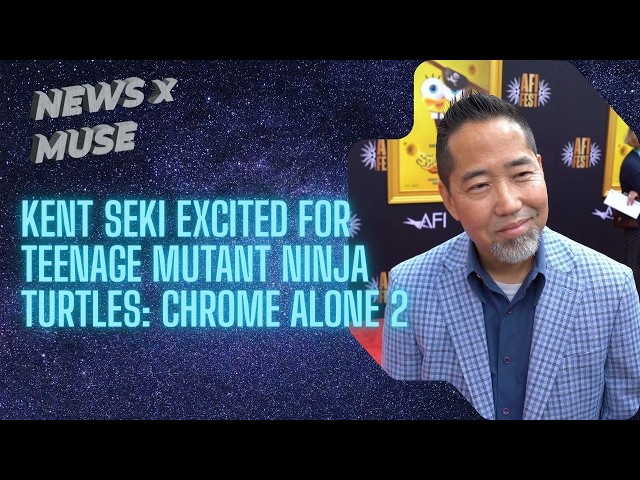 Video thumbnail for Kent Seki Excited for Teenage Mutant Ninja Turtles: Chrome Alone 2