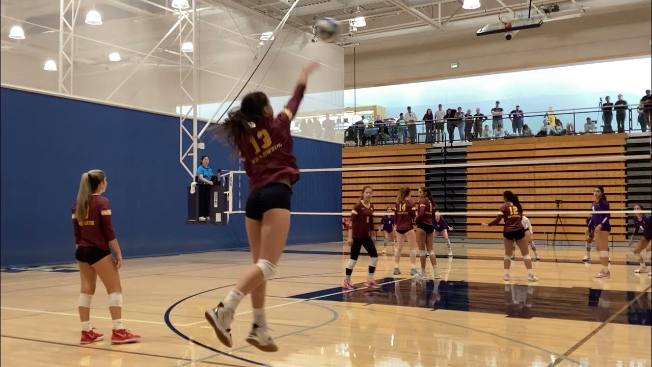 Video thumbnail for Menlo-Atherton High School vs Salinas High School Volleyball Match